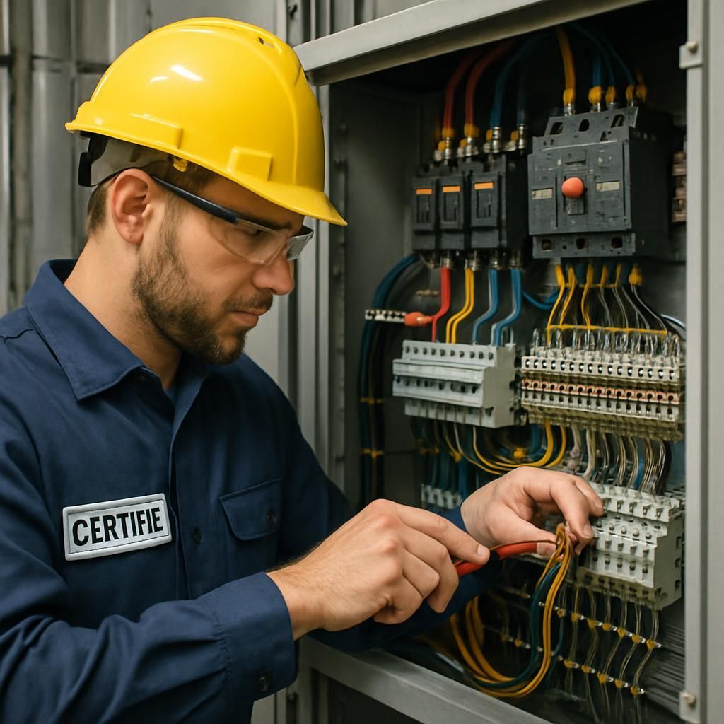 Élec Plus, votre entreprise d'électricité générale, vous propose des services sur-mesure pour tous vos projets électriques. Que ce soit pour des installations, des réparations ou des rénovations, notre équipe d'experts garantit qualité et sécurité dans chacune de nos interventions. Contactez-nous pour un devis personnalisé.