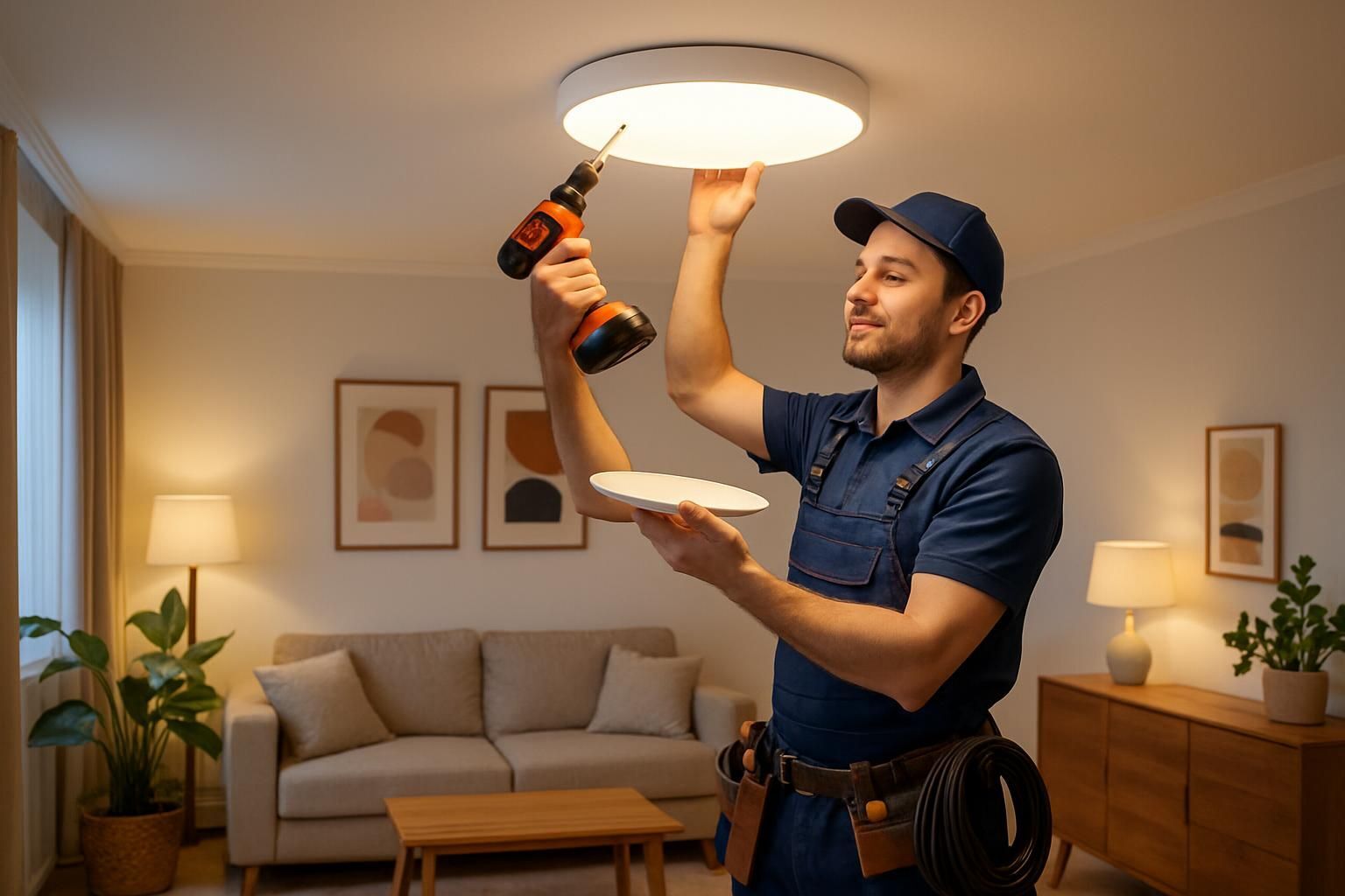 Découvrez les avantages de faire appel à un électricien qualifié pour l'installation de votre éclairage. Garantissez une sécurité optimale, un choix éclairé de produits et une mise en place conforme aux normes. Optez pour un éclairage performant et durable grâce à l'expertise professionnelle.